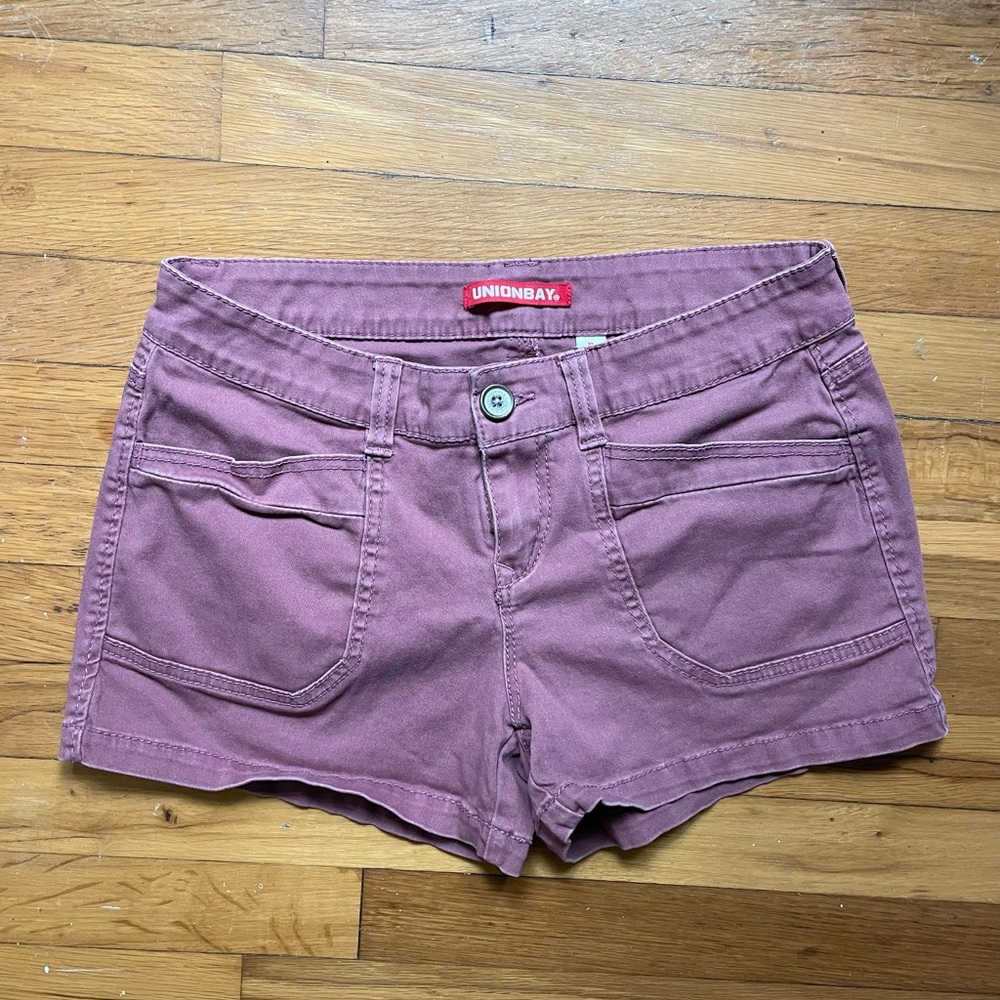 Maroon/Red Unionbay Cargo Shorts